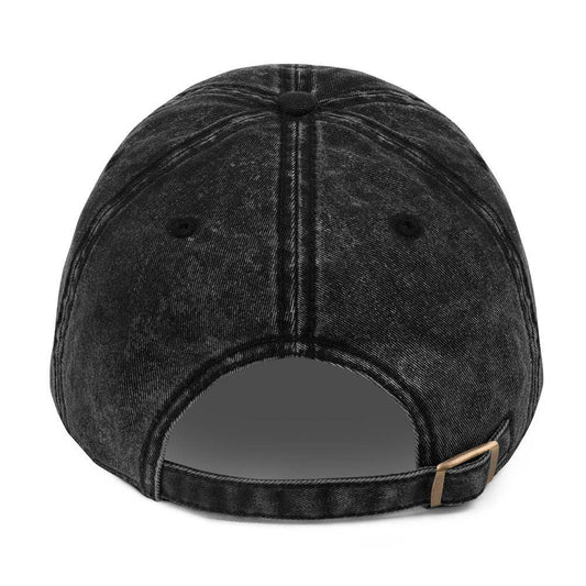 Bookish Vibes Vintage Hat Black