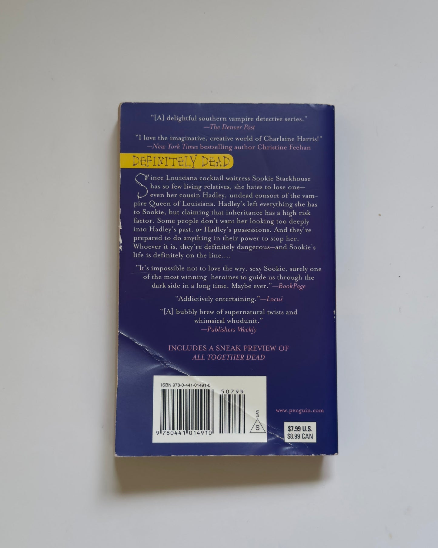 Definitely Dead (Sookie Stackhouse/True Blood, Book 6) by Charlaine Harris (Used)