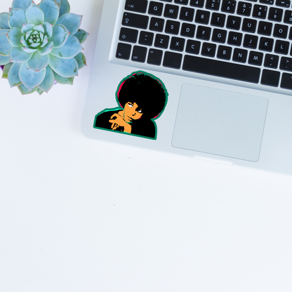 Angela Davis Sticker