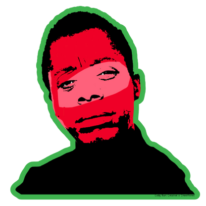 James Baldwin Sticker