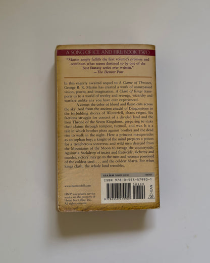 A Clash of Kings (A Song of Ice and Fire, Book 2) by George RR Martin (Used)