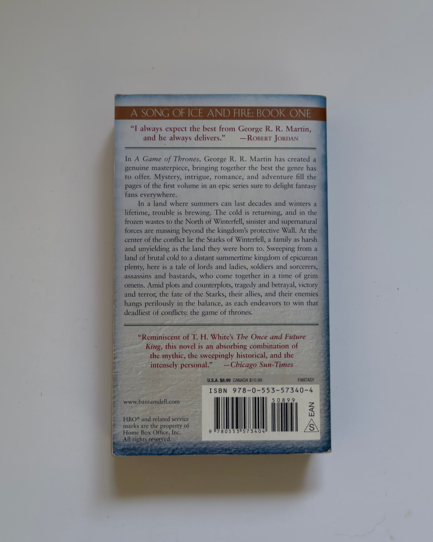 A Game of Thrones (A Song of Ice and Fire, Book 1) by George RR Martin (Used)