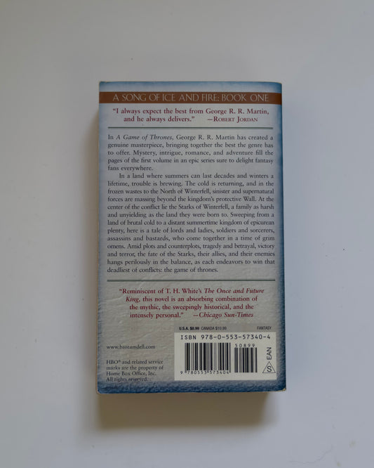 A Game of Thrones (A Song of Ice and Fire, Book 1) by George RR Martin (Used)