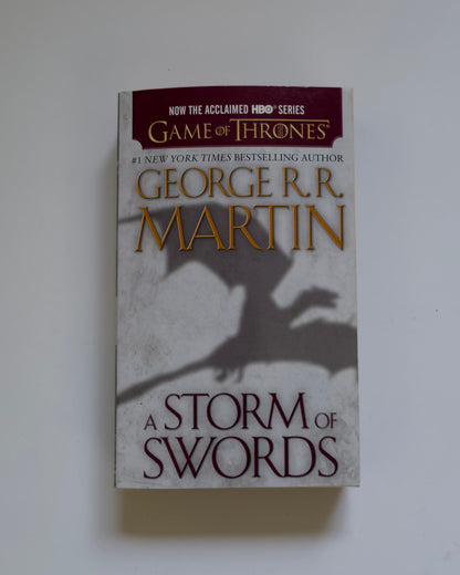 A Storm of Swords (HBO Tie-in Edition): A Song of Ice and Fire: Book Three by George RR Martin (Used)