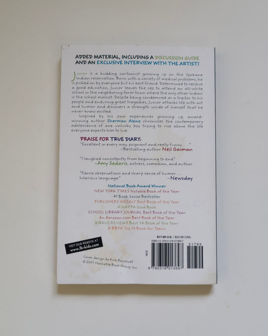 The Absolutely True Diary of a Part-Time Indian by Sherman Alexie (Used)