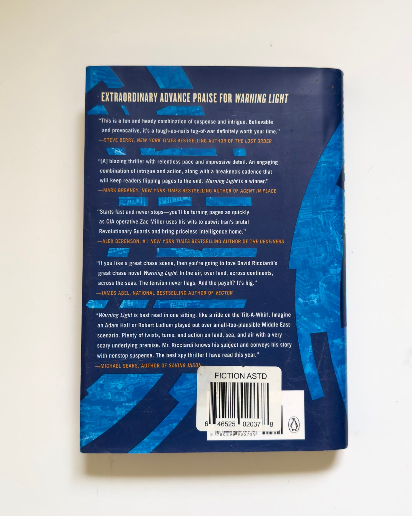 Warning Light by David Ricciardi (Used)